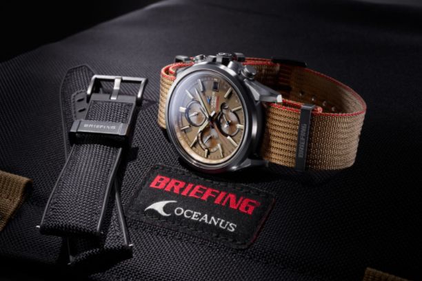 OCEANUS x BRIEFING 联乘腕表发布，追求优雅、科技相结合。-1